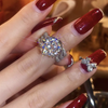 Amethyst™️ | De ultieme kristallen diamanten ring voor vrouwen