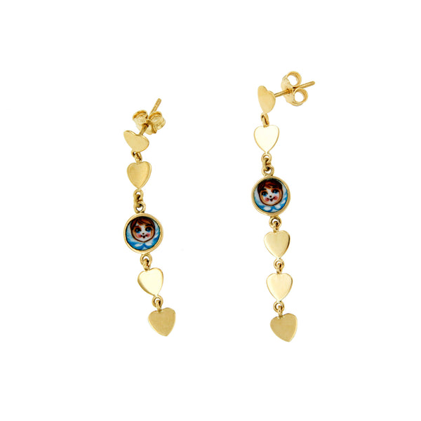 Orecchini a Goccia Piccoli  Shop gioielli in oro 18kt online