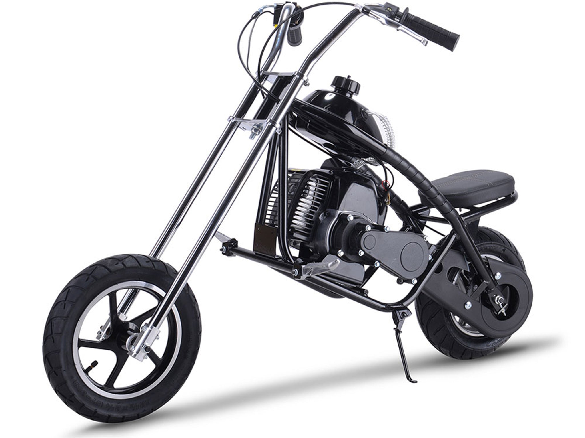 mototec gas mini chopper 49cc black