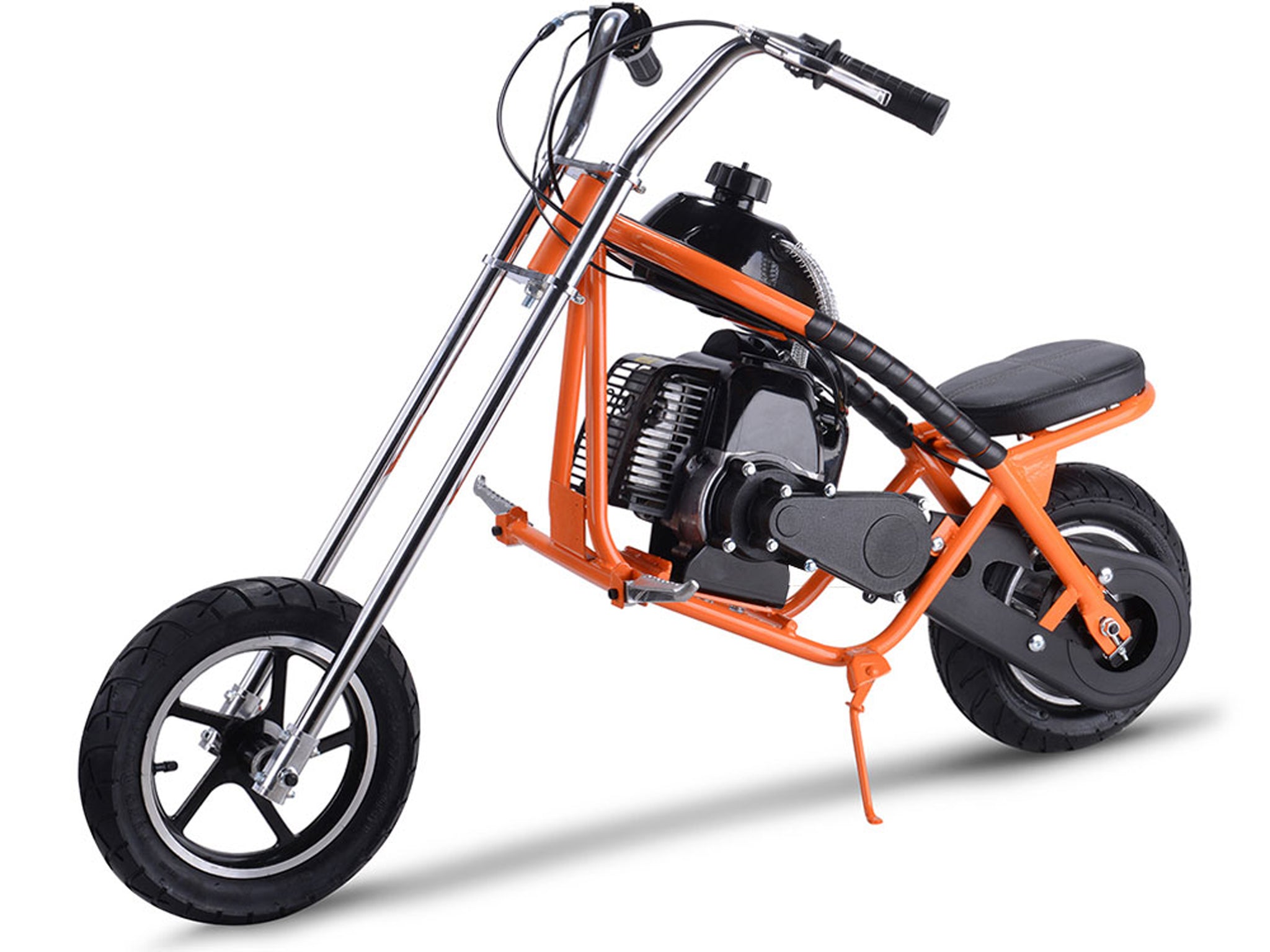 mototec gas mini chopper 49cc black