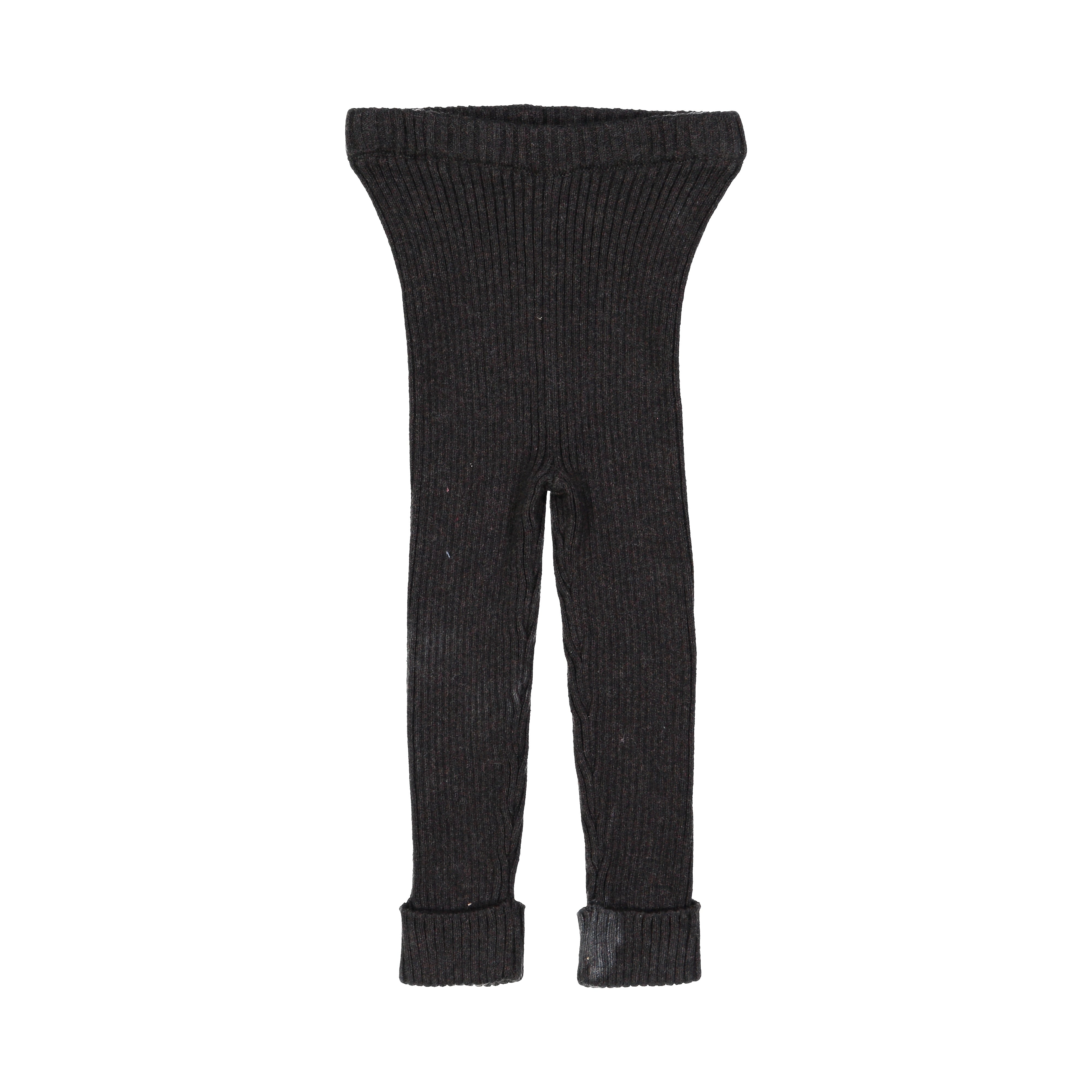 ANALOGIE BY LIL LEGS HEATHER GREY RIBBED KNIT LEGGINGS – BellaKidsNY