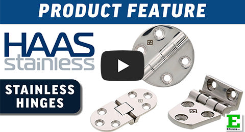 HAAS Stainless Steel Hinges | E-Rigging Products