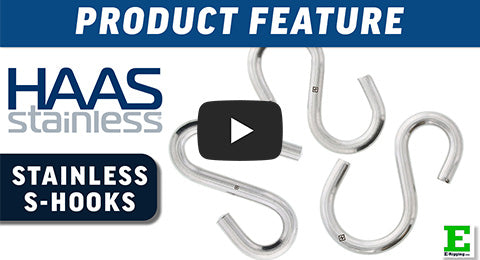 HAAS Stainless Steel S Links | E-Rigging Products