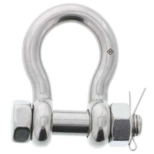 Extreme Max Silver 3006.6717 Complete Slip Ring Kit with Rope/Anchor  Chain/Shackle-#7/4.5 lbs
