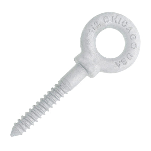 SHOP A THING Screw Eye Hooks - Metal Heavy Duty Anti-Rust Self