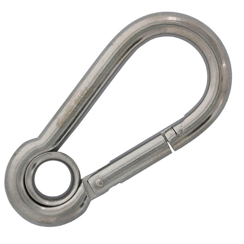 Steel Snap Hook w/ Fixed Eye - Climbing Hooks