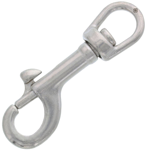 DGX S/S Swivel-Eye {4.9 in, 13 cm} Extra-Large Sliding Bolt Snap