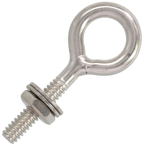 304 Stainless Steel Ring Live Fish Eye Screw With Hole Bolt  M16m18m20m22m24m27m30*60 70 80 100 130 150 180 200 250 300 400 450 - Bolts  - AliExpress