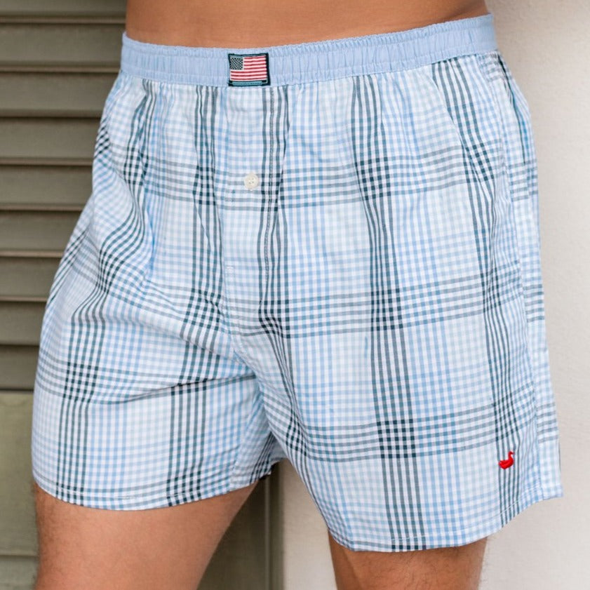 Men's Boxer Shorts | Hanover Gingham – Southern Marsh Collection