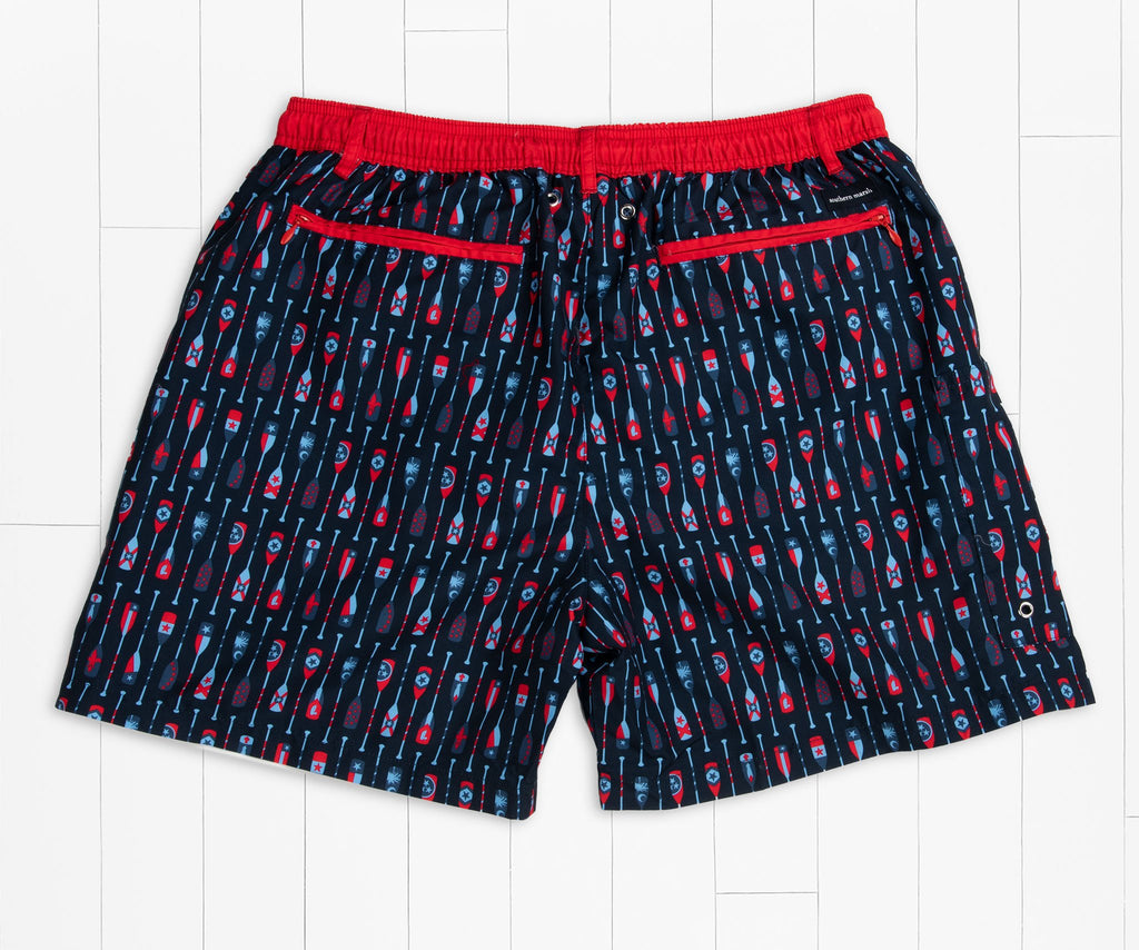 Dockside Swim Trunk | Paddles – Southern Marsh Collection