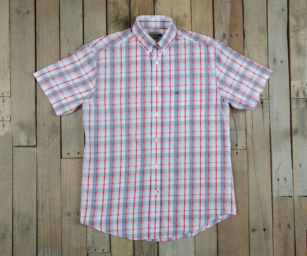 Knoxboro Plaid Dress Shirt - Short Sleeve – Southern Marsh Collection