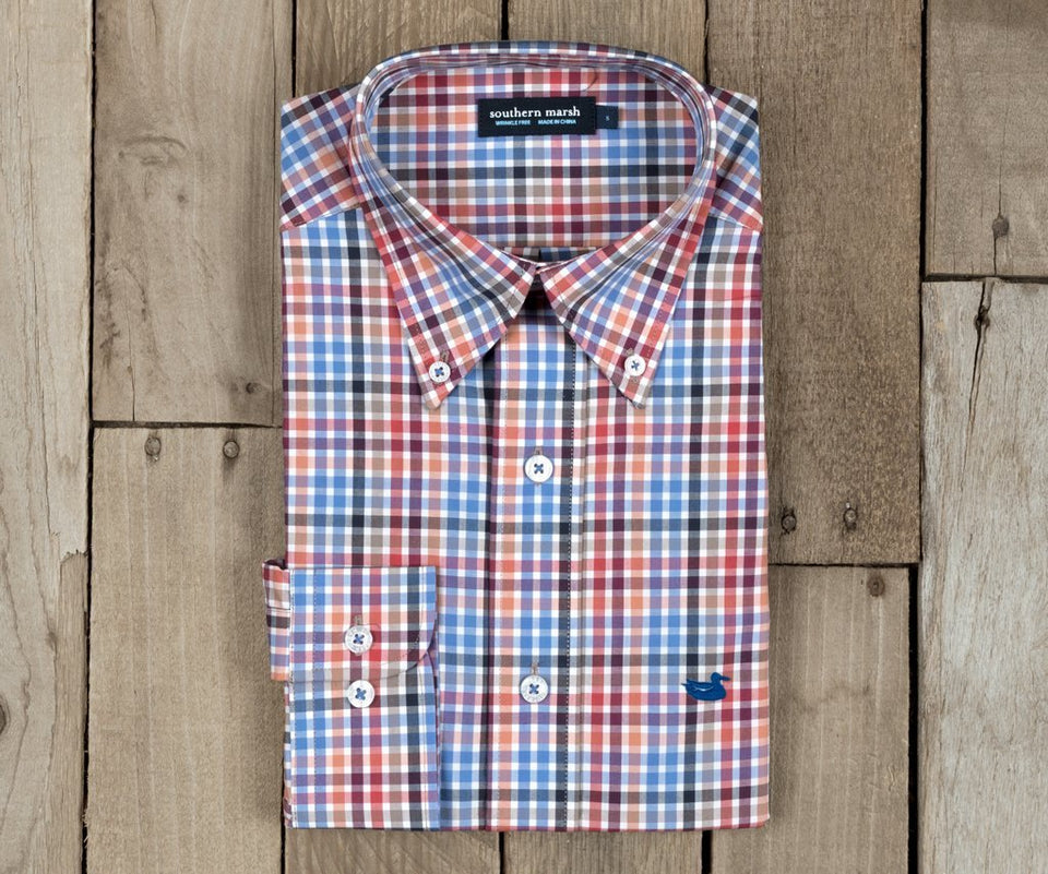 Juban Check Dress Shirt – Southern Marsh Collection