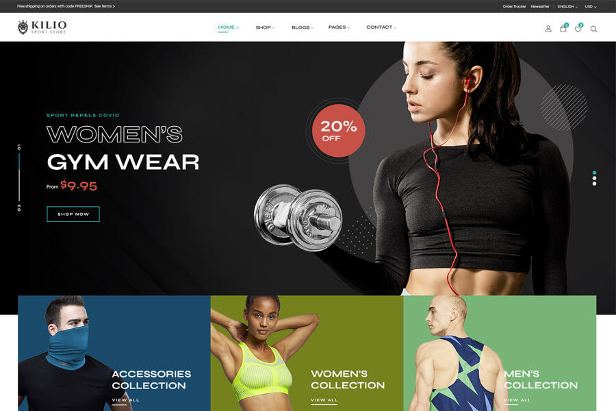 Kiliosport Fashion Prestashop Theme