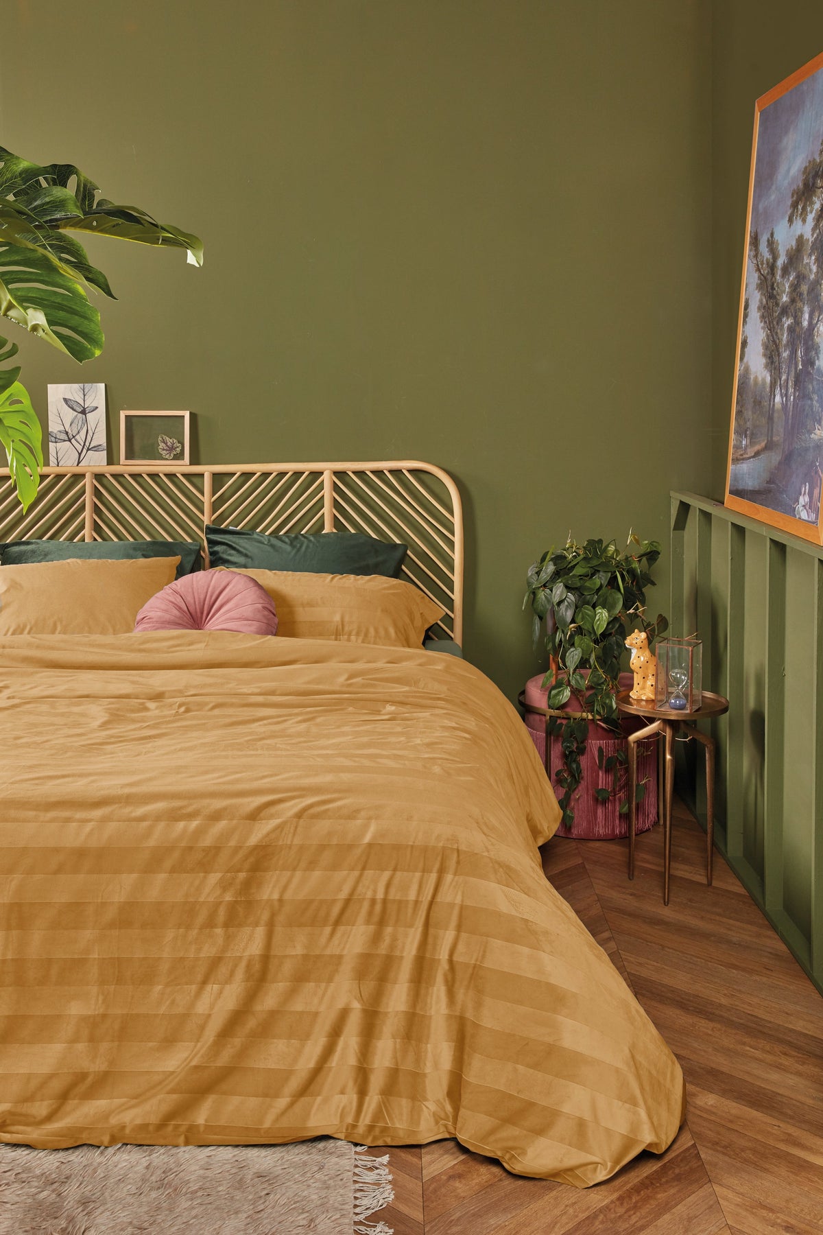 Robijn Oppervlakkig mooi At Home by BeddingHouse Soft Shine Dekbedovertrek - Geel kopen? | Lusanna.nl