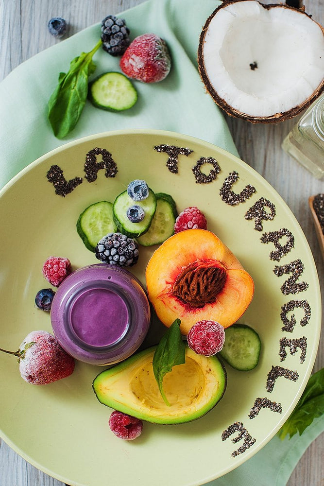 Peach, Avocado & Coconut Oil Smoothie – La Tourangelle