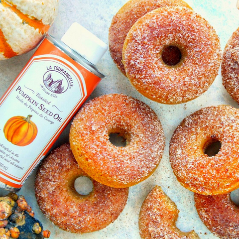 pumpkin seed donuts