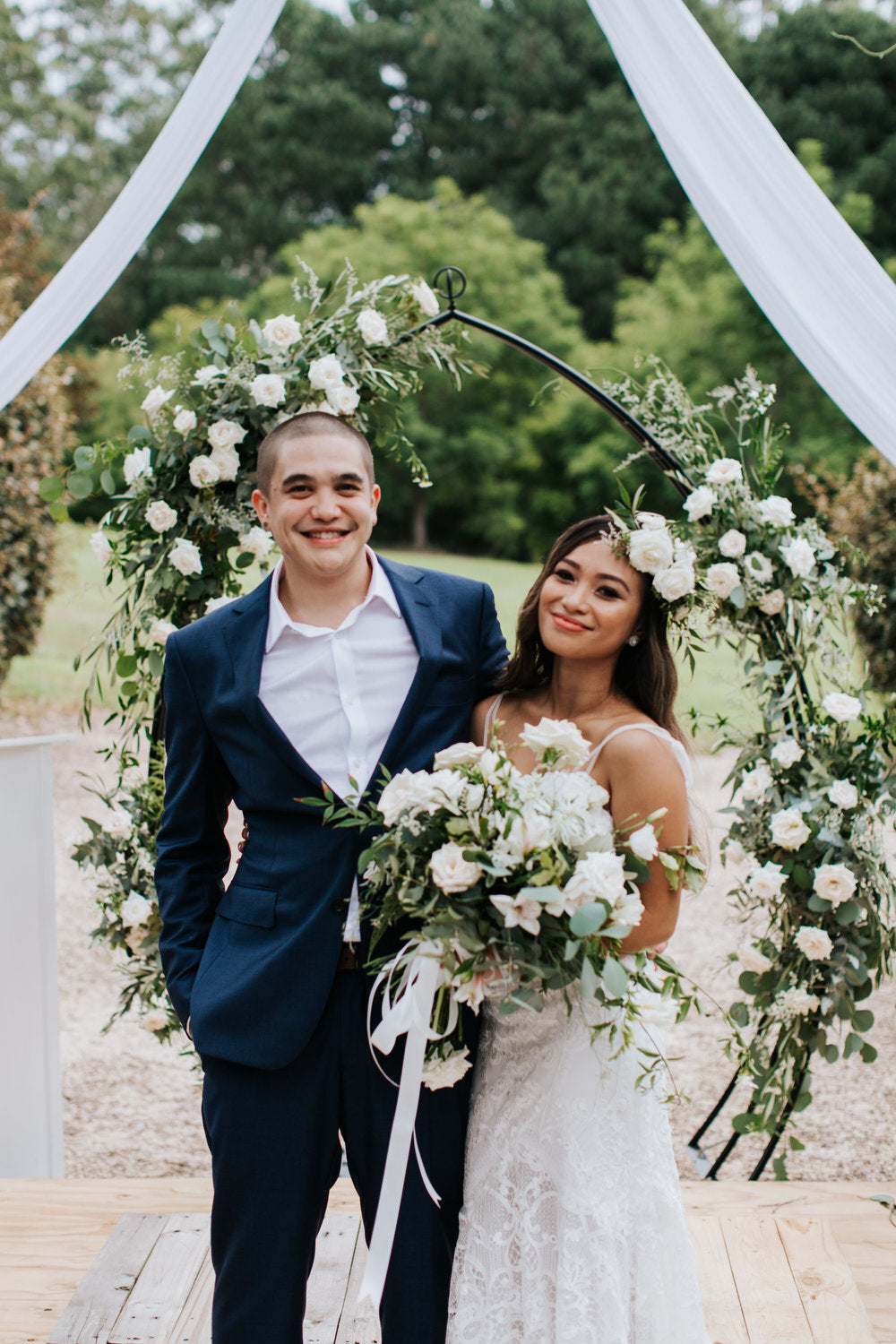 just married sydney couple fernbank farm