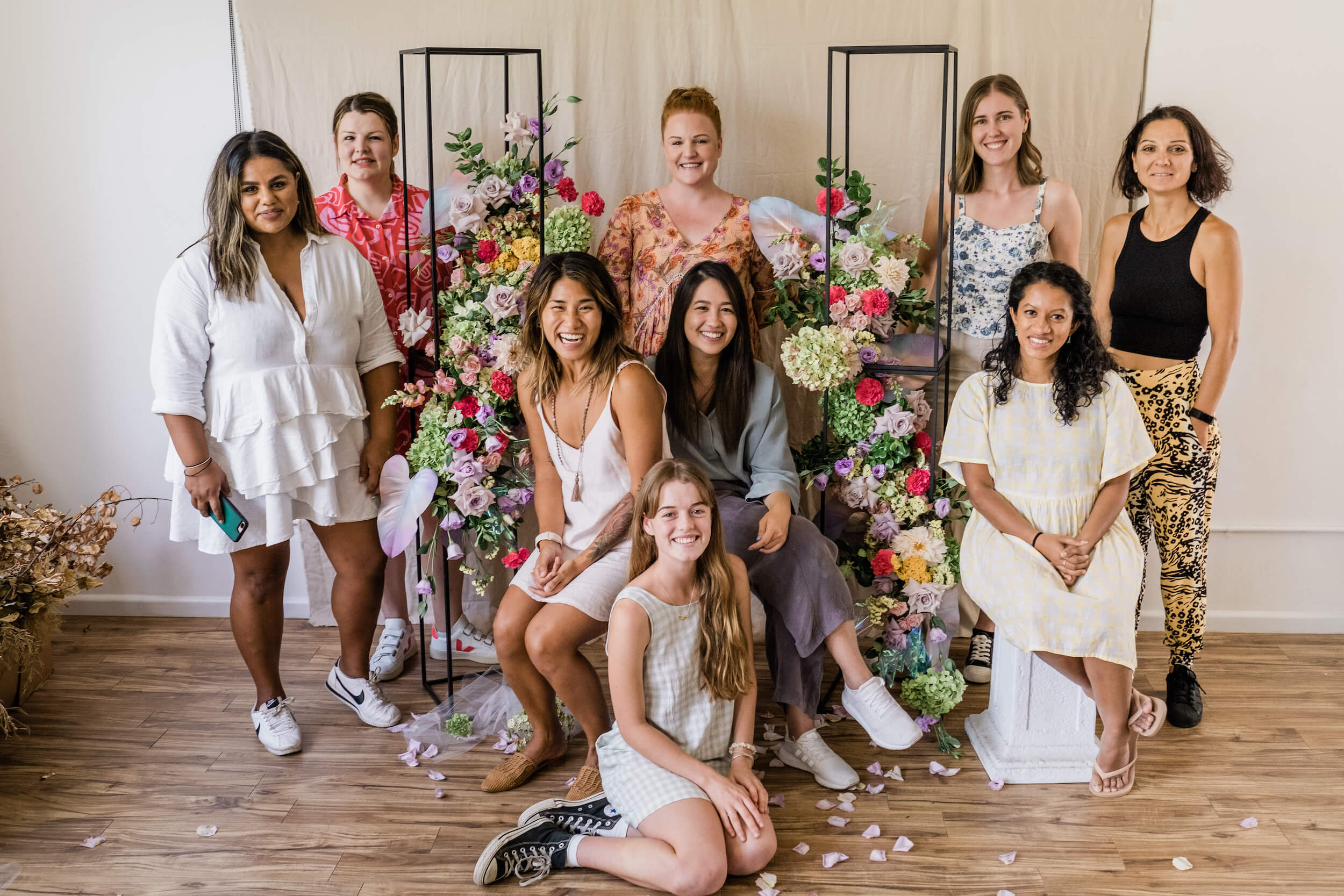 floristry student wedding workshop course sydney flourish