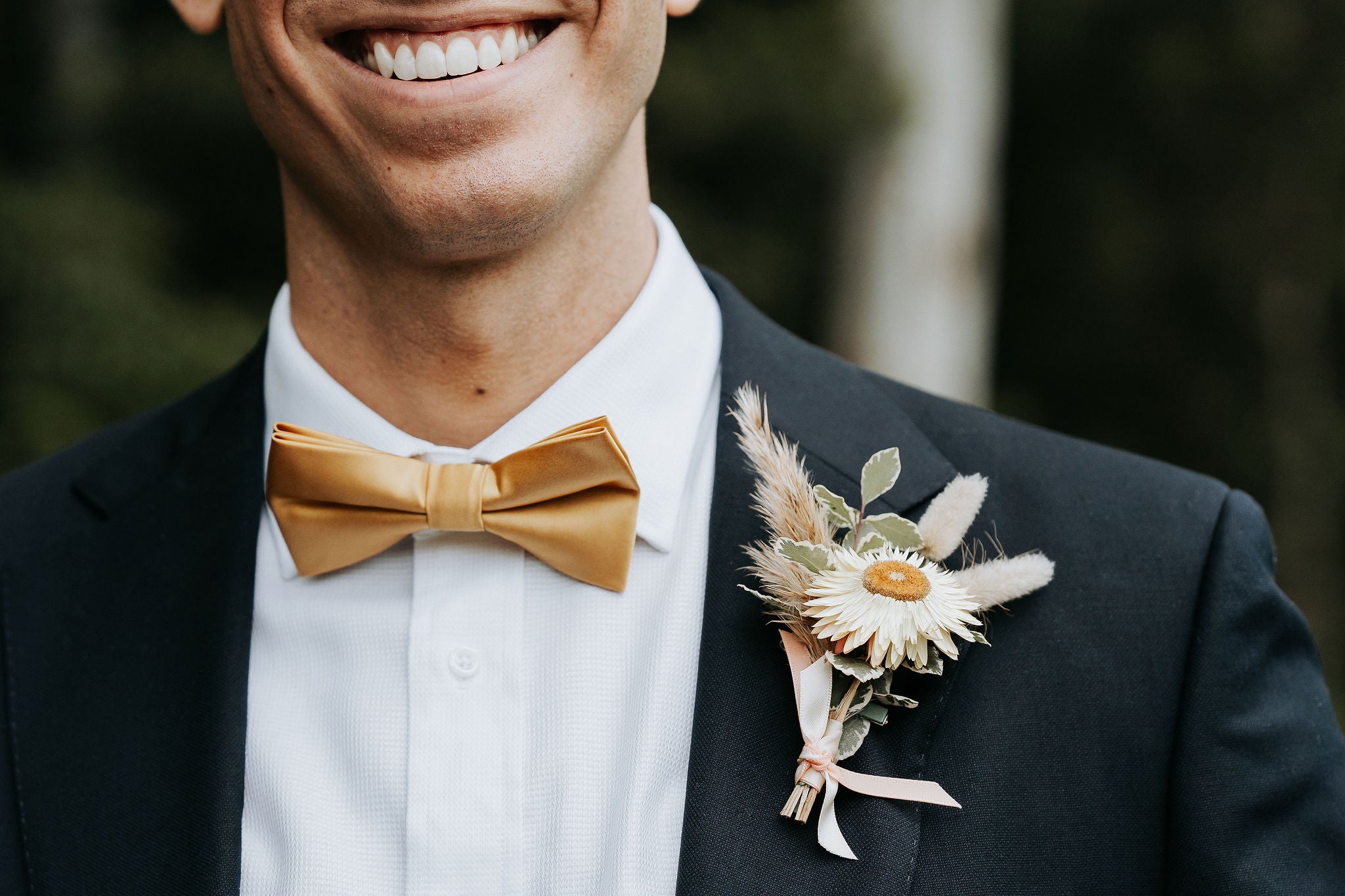 northbridge wedding groom buttonhole