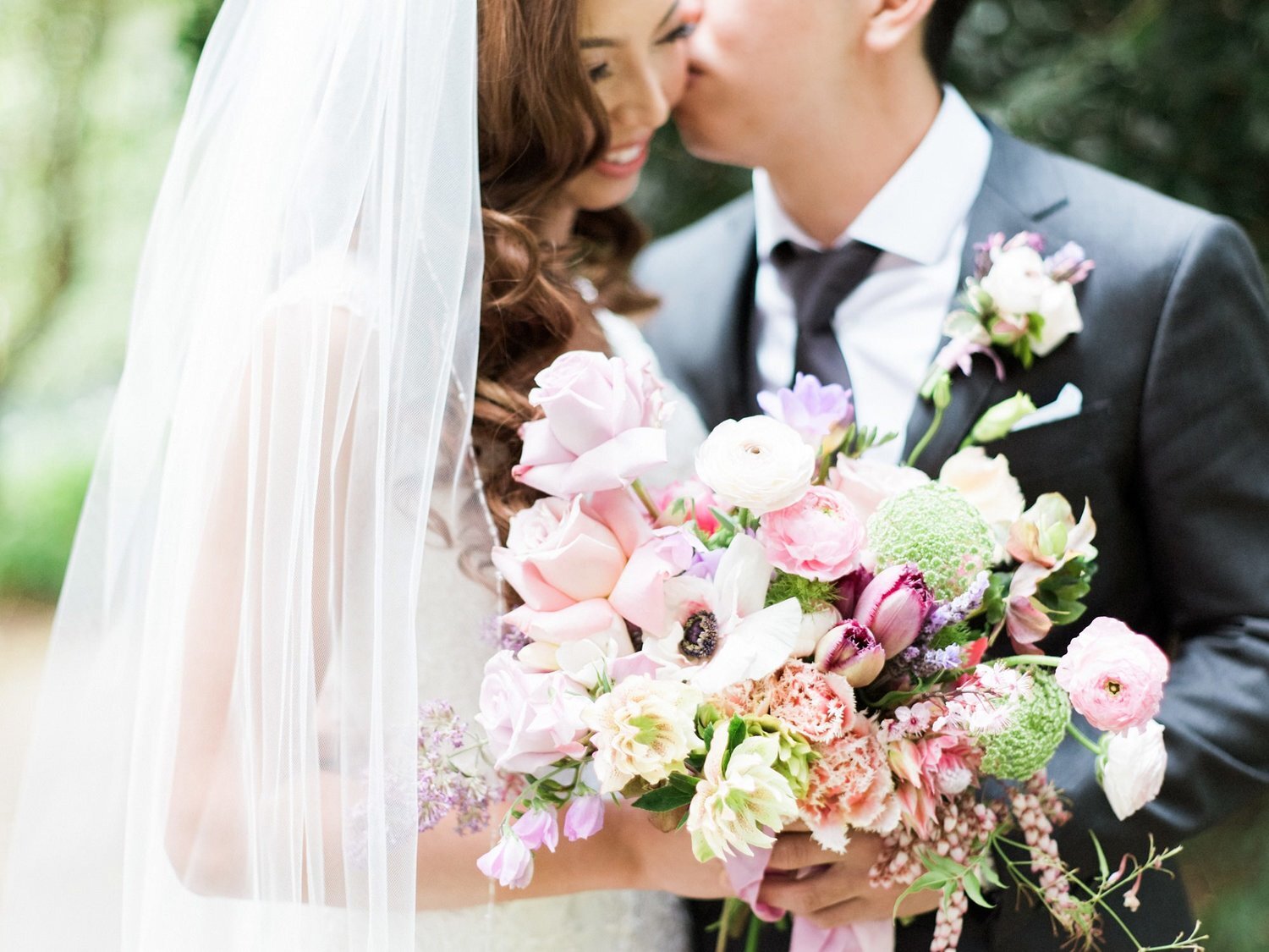 pastel fine art wedding bouquet milton park bowral