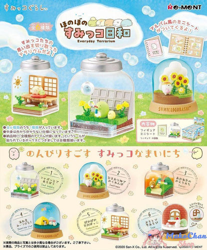 Re-Ment Rilakkuma Terrarium Chairoikoguma Friends Full Set 6 BOX Figur —  ToysOneJapan