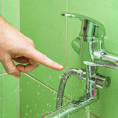シャワー付き水栓の劣化