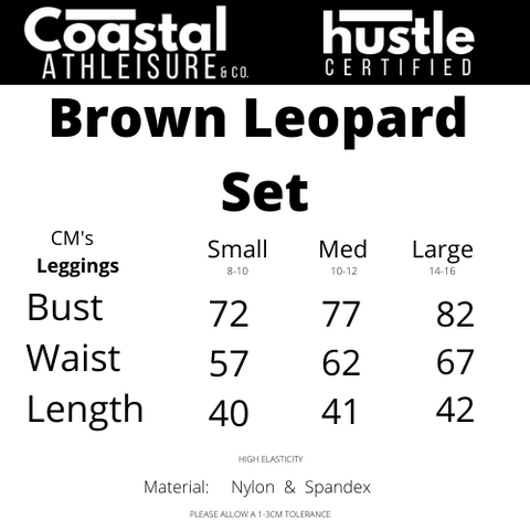 Brown Leopard Set