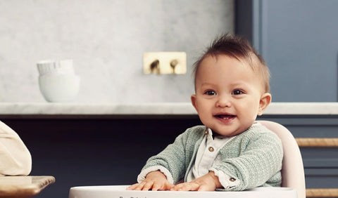 Baby in High Chair