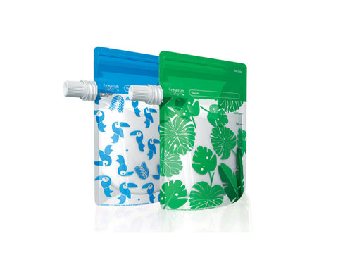Food Pouches Special Edition Blue/Green