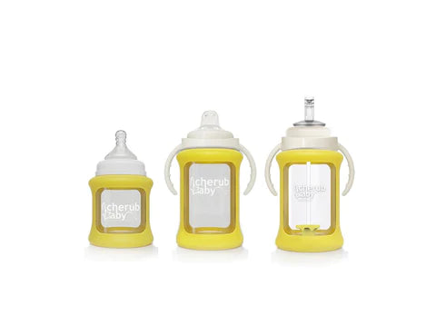 what to buy for baby - glass baby bottles