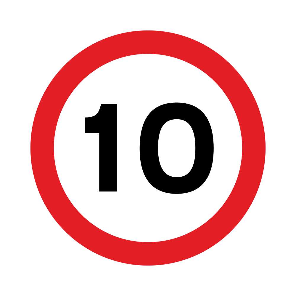 Uk Mph Speed Limit Sign Signtradesupplies