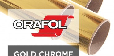 Oracal 351 Gold Chrome Mirror Vinyl