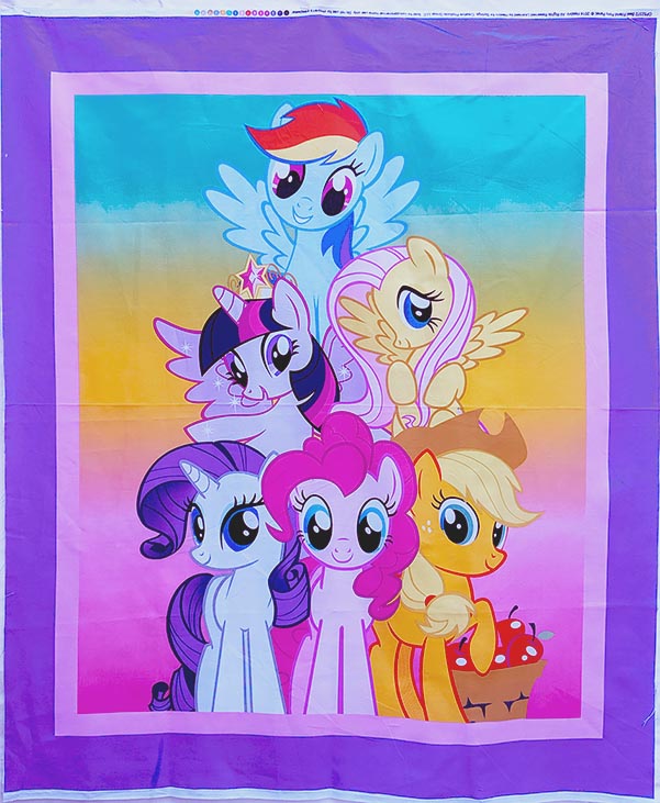 My Little Pony Best Friends Ombre Panel