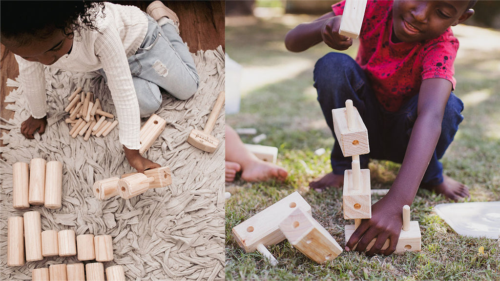 How Wooden Blocks Promote Child Development