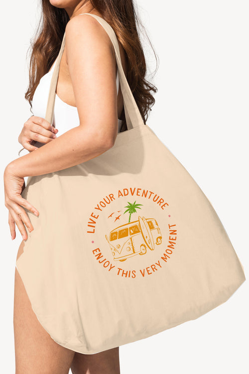 ENJOY THE MOMENT TOTE BAG