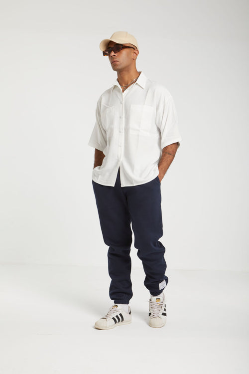 ESSENTIAL JOGGERS PANTS - NAVY