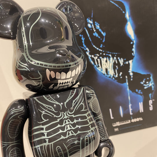 MEDICOM Bearbrick X Porter Yoshida Japan Tanker Iron Blue 1000