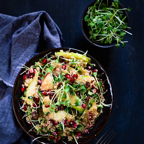 Quinoa - Microgroent - Self_weks - Mother_plant Pods