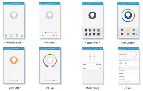 Operation of the Smart LED downlight