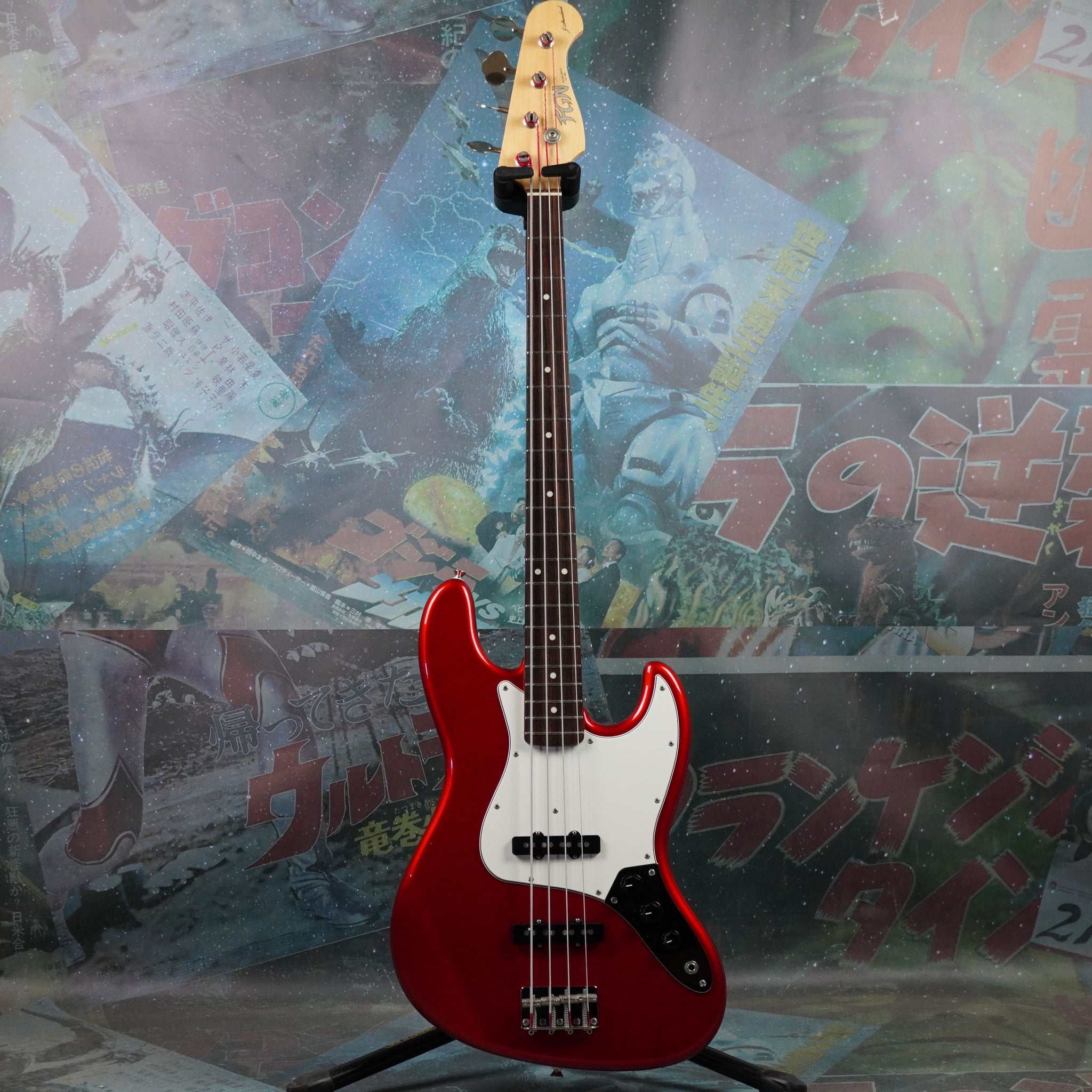 安心 保証 【4710】 フジゲン FGN JAZZ BASS model red - 通販 - www