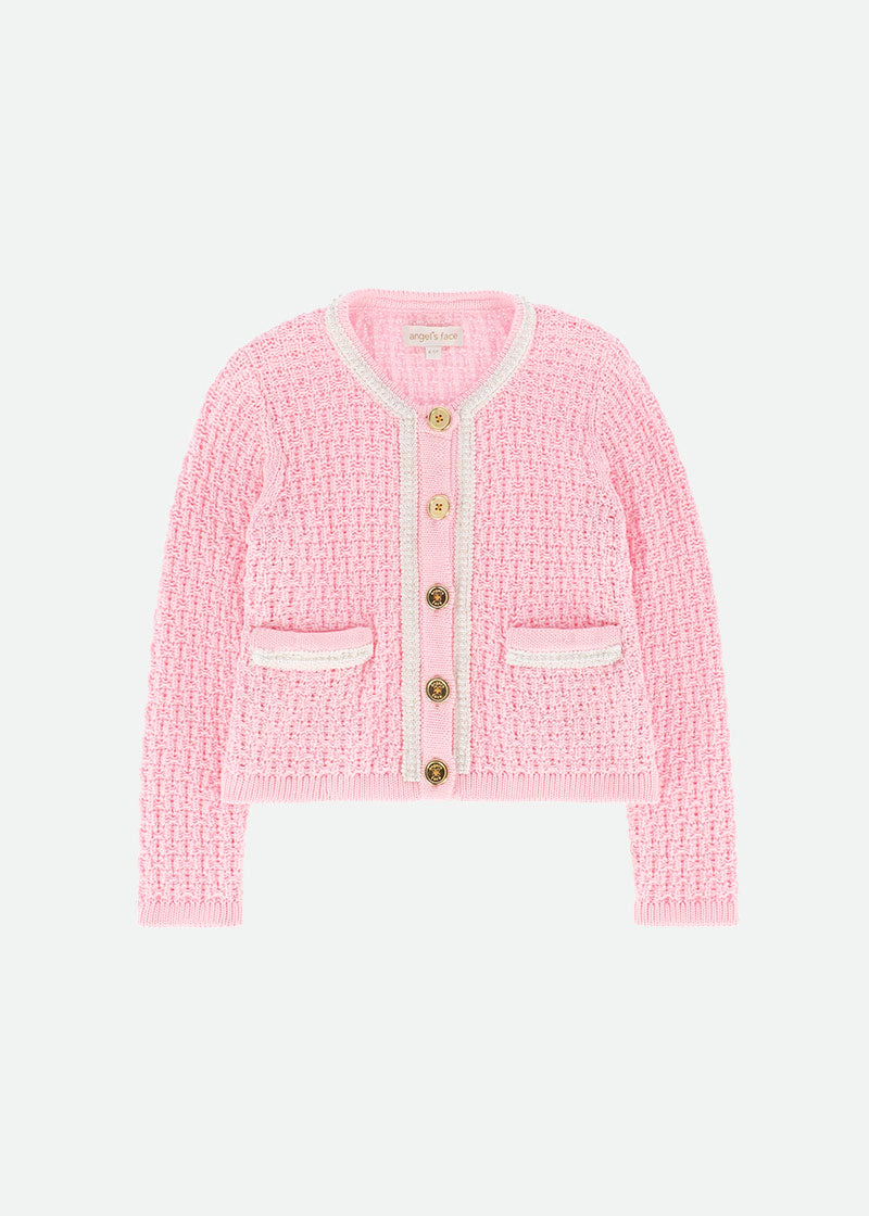 Preowned Chanel Cashmere Cardigan In Pink  ModeSens