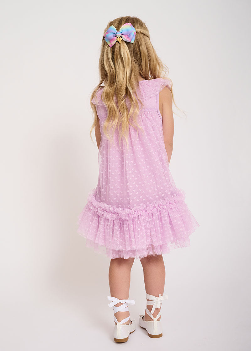 Fi Hearts Dress Violet – Angel's Face