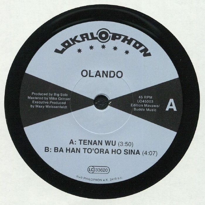 Olando - Tenan Wu / Ba Han To'Ora Ho sina (7")