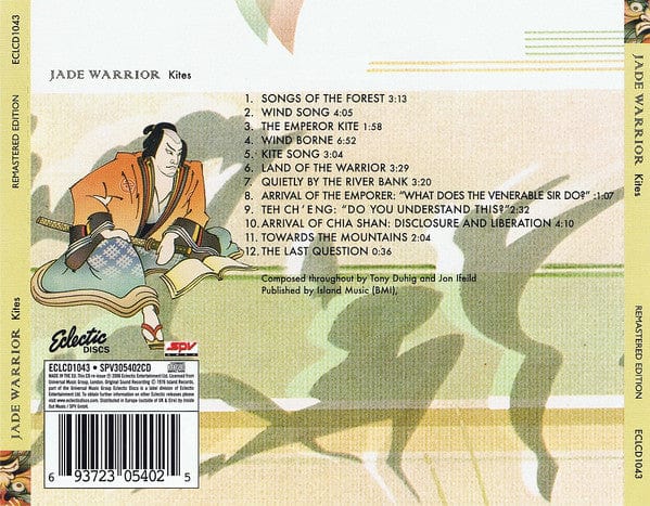 Jade Warrior - Kites (CD) Eclectic Discs CD 693723054025