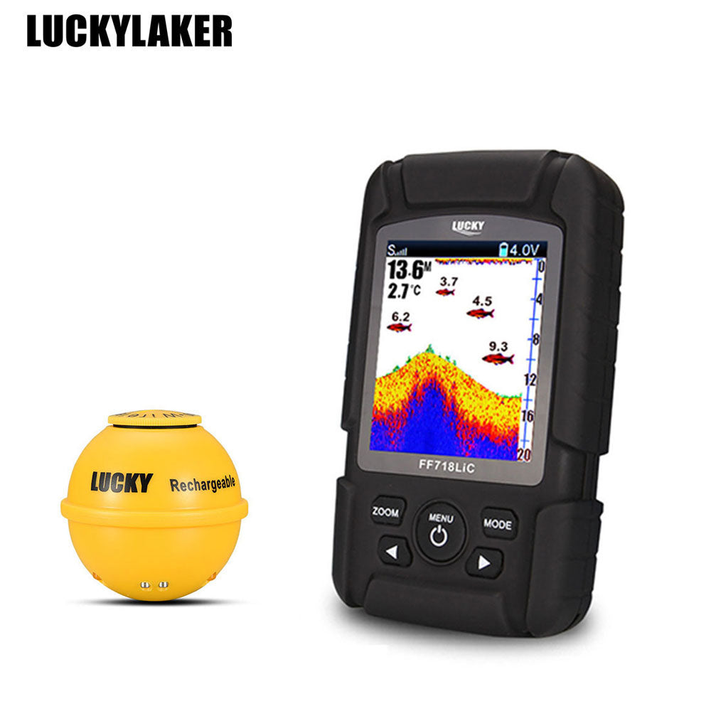 FF718 Lucky Wholesale Fishfinder Waterproof Fishing Tackle Equipment  Portable Fish Finder - China Lucky Fish Finder and Fishfinder price