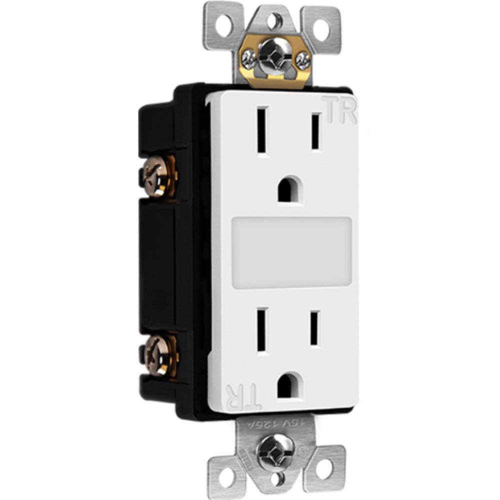 Lutron CAR2S-20-STR-WH Receptacle & Electrical Outlet - BeesLighting