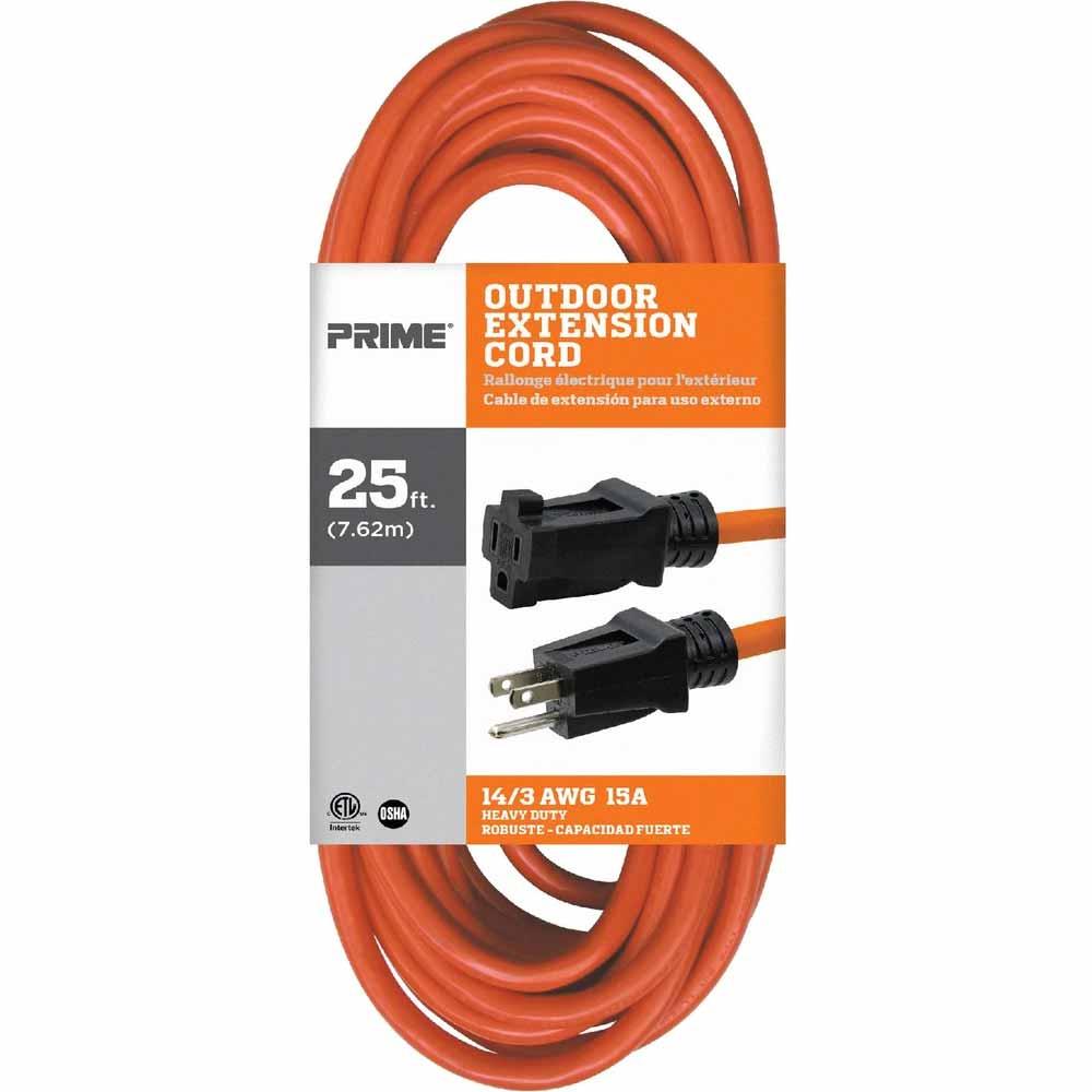 Flexzilla Pro Extension Cord 14/3 AWG SJTW 25ft Outdoor Lighted Plug