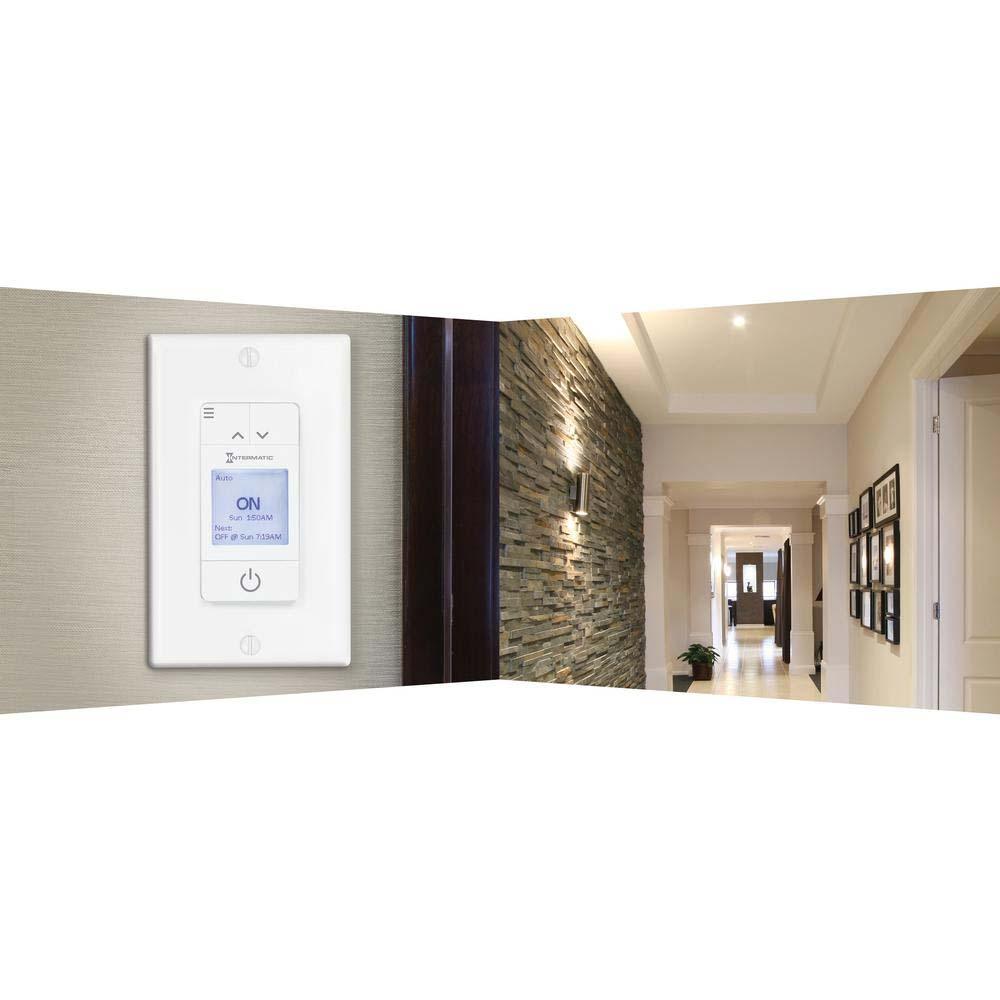 Intermatic STW700W  Ascend Smart 7-Day Programmable Wi-Fi Timer, 120 –  Ready Wholesale Electric Supply and Lighting