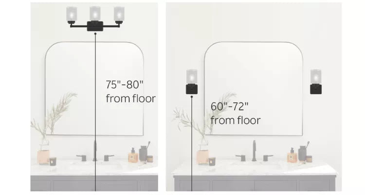 Choosing the Right Vanity Light Size