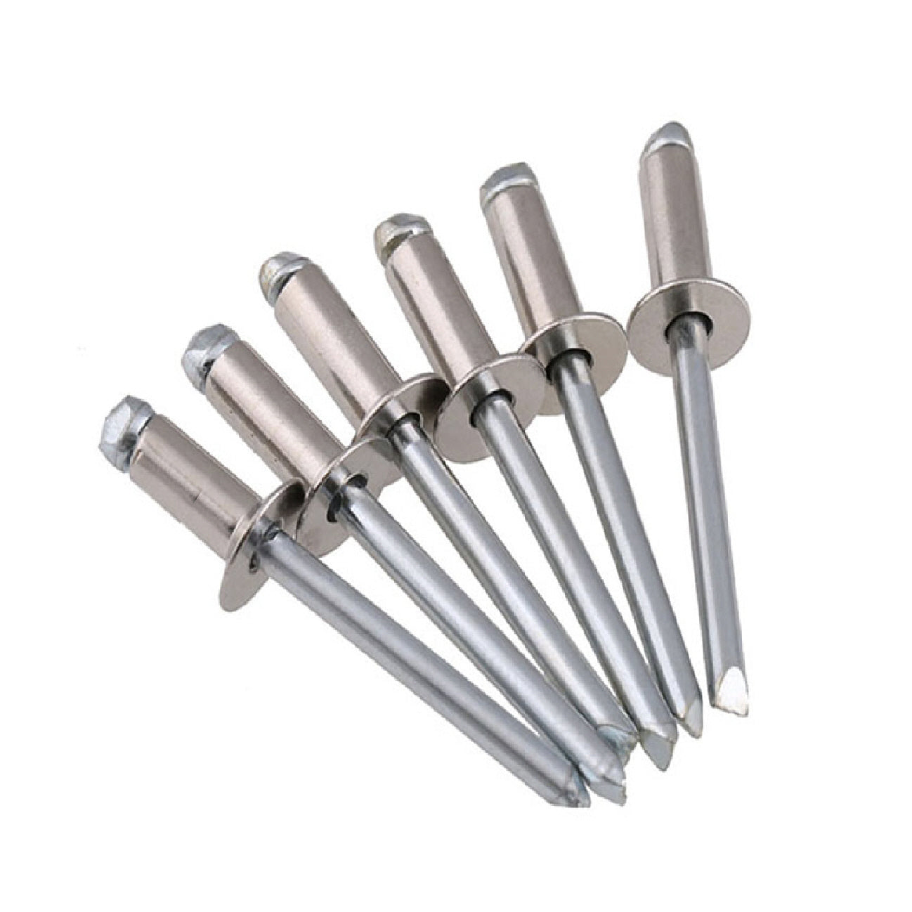 100 X Aluminium Blind Pop Rivets 32mm 4mm And 48mm Homesmart